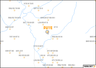 map of Puye