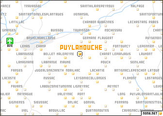 map of Puy-la-Mouche