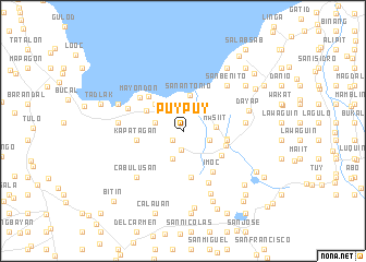 map of Puypuy