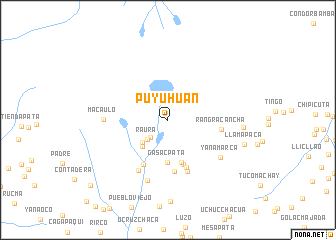 map of Puyuhuan