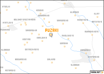 map of Puzaki
