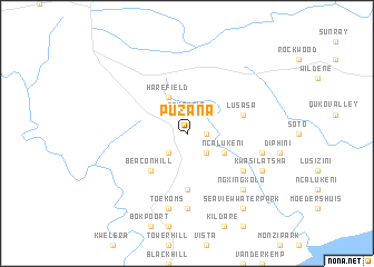 map of Puzana