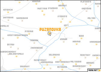 map of Puzanovka