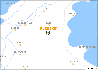 map of Puzatkin