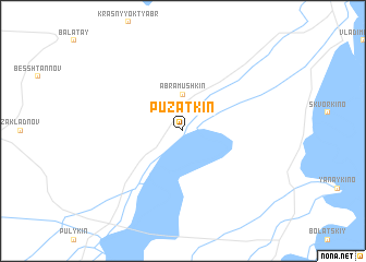 map of Puzatkin