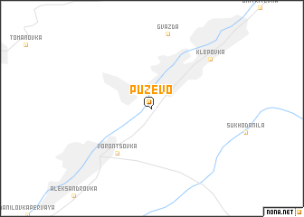 map of Puzevo