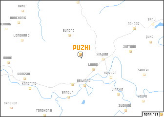 map of Puzhi