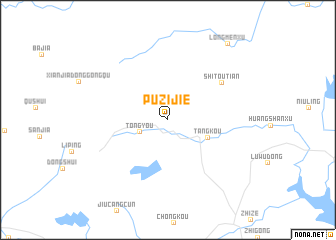 map of Puzijie