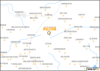 map of Puzina