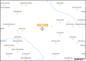 map of Puzino