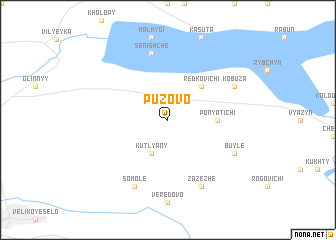 map of Puzovo