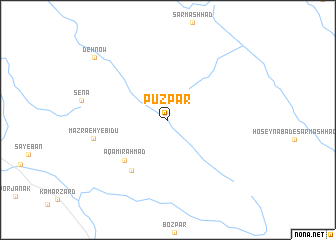 map of Pūz Par