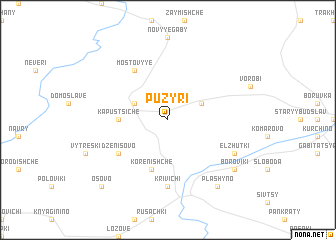 map of Puzyri