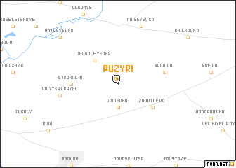 map of Puzyri