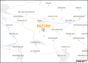map of Puzyrʼki