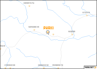 map of Pwaki