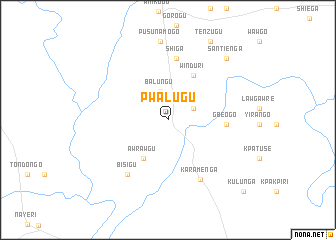 map of Pwalugu