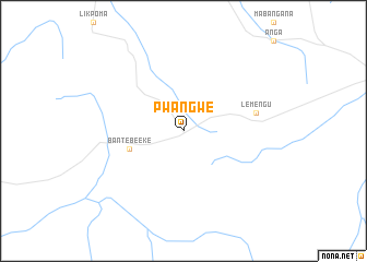 map of Pwangwe