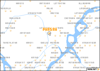 map of Pwasaw