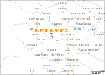 map of Pwèdamaw Shanzu