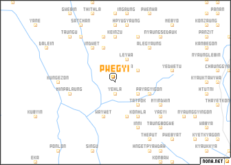 map of Pwegyi