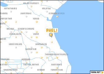 map of Pweli