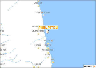 map of Pwelpitou