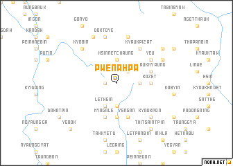 map of Pwenahpa