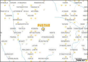 map of Pwe-nwa