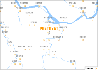 map of Pwetnyet