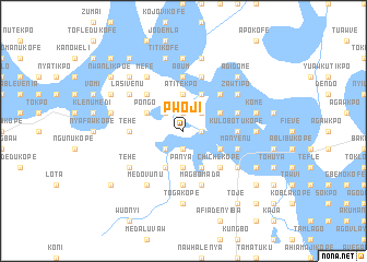 map of Pwoji