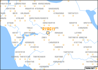 map of Pyagyi