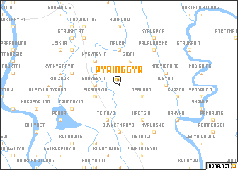 map of Pyainggya