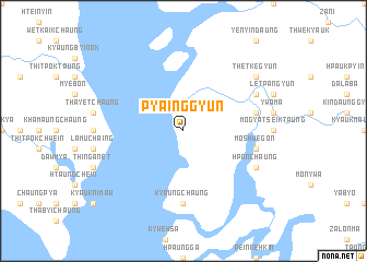 map of Pyainggyun