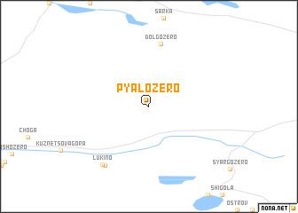 map of Pyalozero