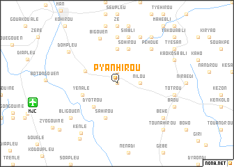 map of Pyanhirou