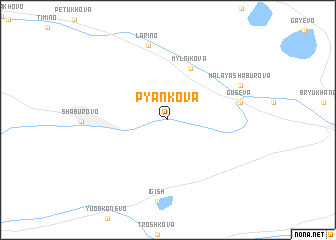 map of P\