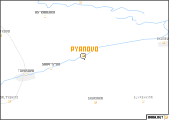 map of P\