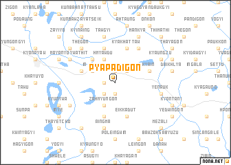 map of Pyapadigon