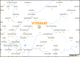 map of Pyasakan