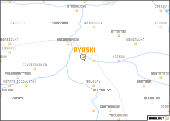 map of Pyaski