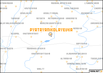 map of Pyataya Nikolayevka