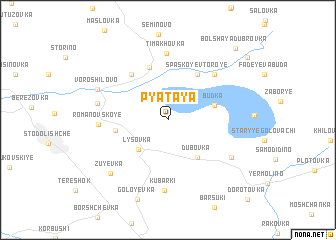 map of Pyataya