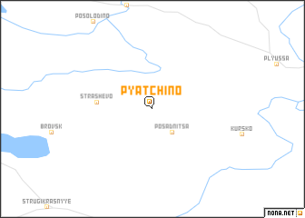 map of Pyatchino