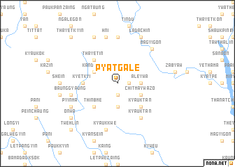 map of Pyatgale