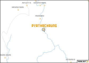 map of Pyathachaung