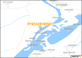 map of Pyatiizbyanskiy
