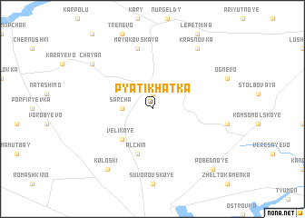map of Pyatikhatka