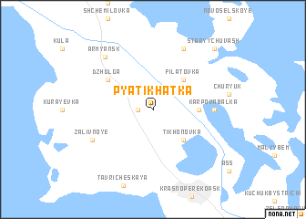 map of Pyatikhatka