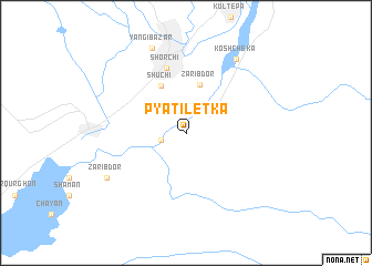 map of Pyatiletka